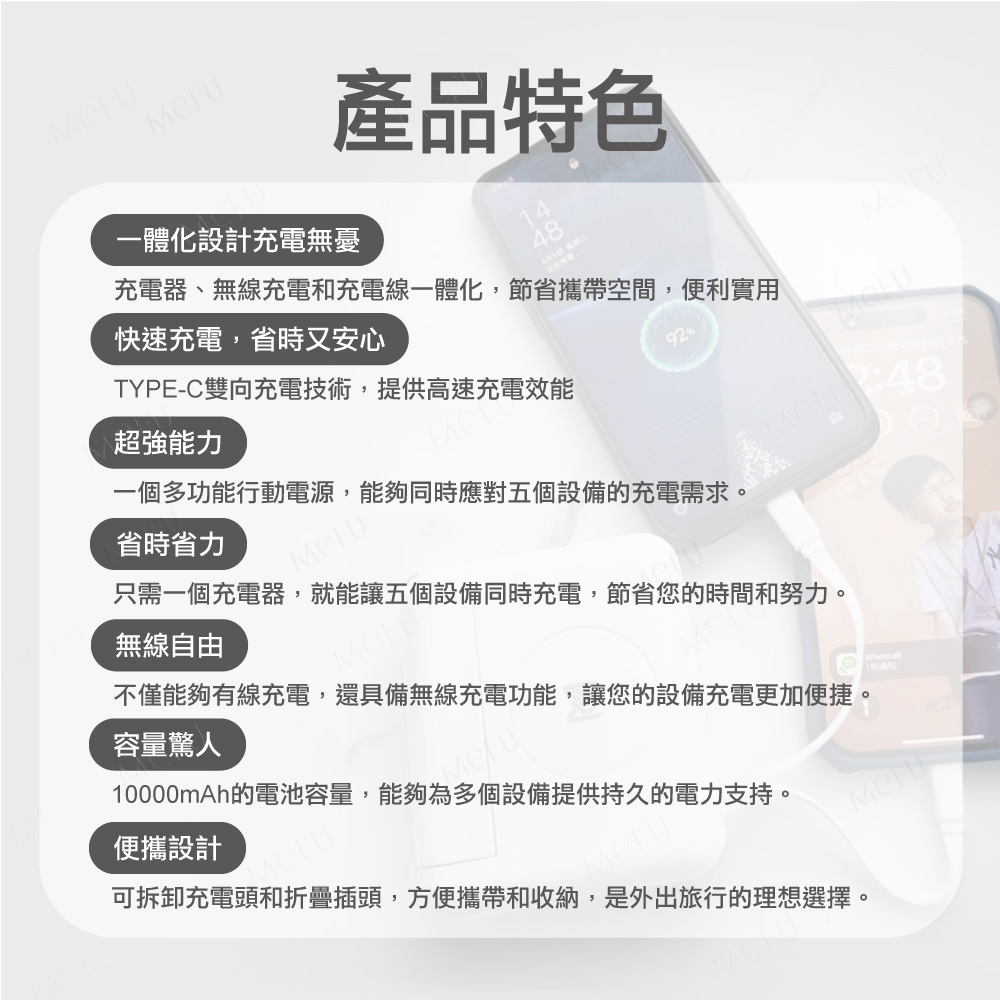 MEFU MaxCube 超能充行動電源